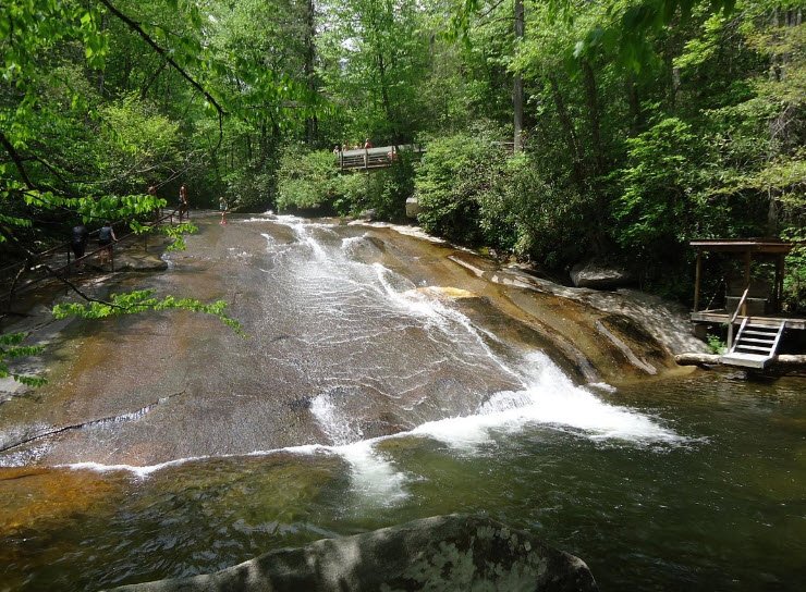 Sliding Rock, North Carolina, USA